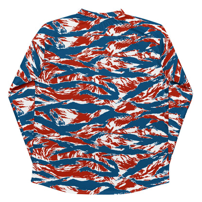 American Patriot Tiger Stripe CAMO Unisex Hockey Fan Jersey