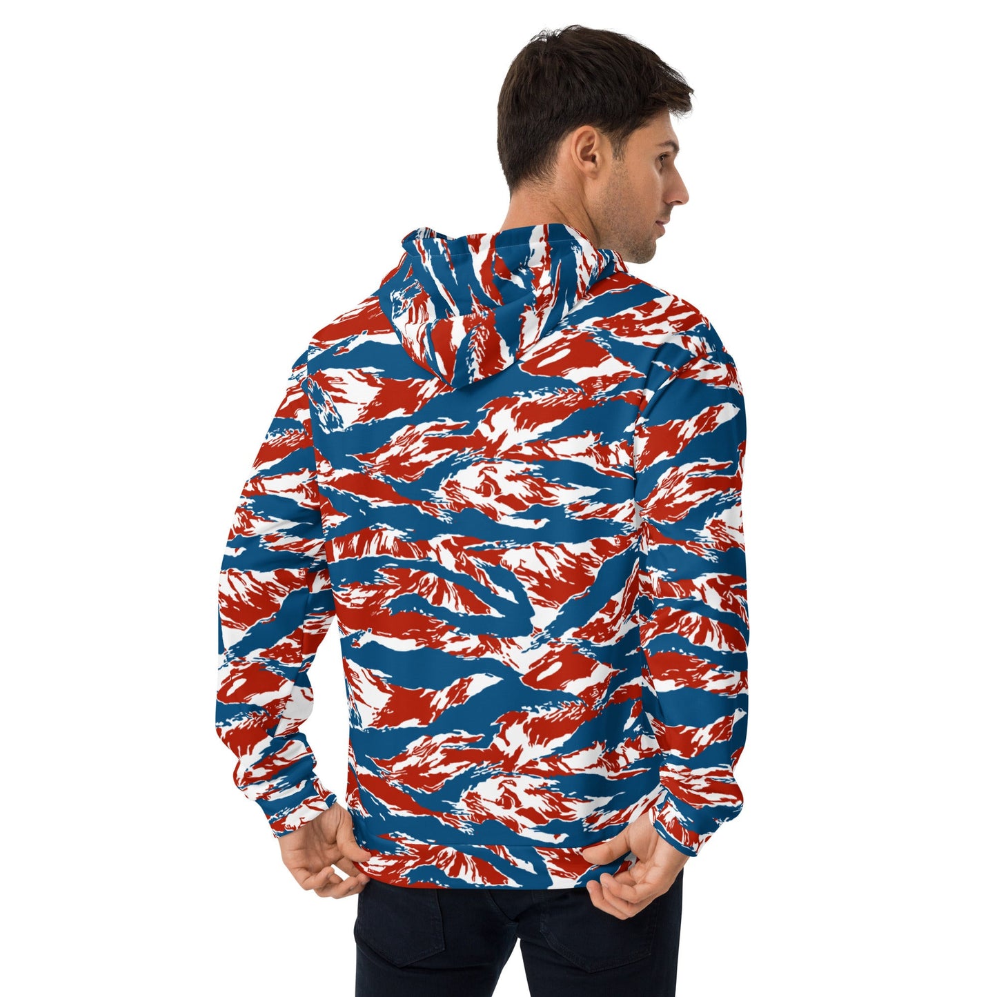 American Patriot Tiger Stripe CAMO Unisex Hoodie