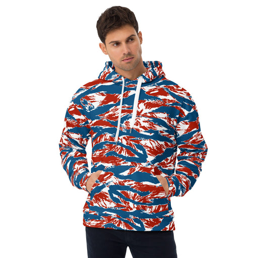 Tiger Stripe Patriot CAMO Unisex Hoodie - 2XS
