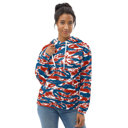 American Patriot Tiger Stripe CAMO Unisex Hoodie