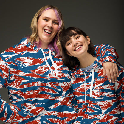 American Patriot Tiger Stripe CAMO Unisex Hoodie