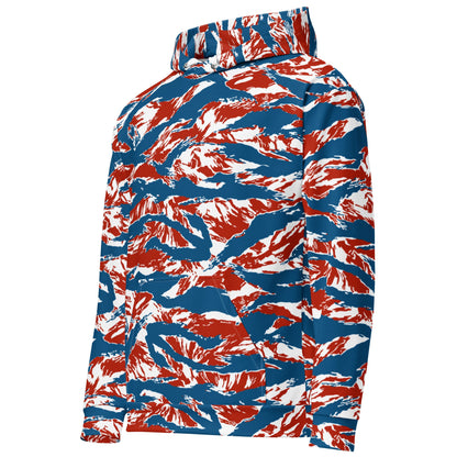 American Patriot Tiger Stripe CAMO Unisex Hoodie