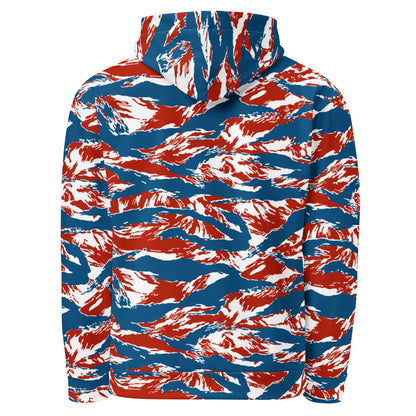 American Patriot Tiger Stripe CAMO Unisex Hoodie