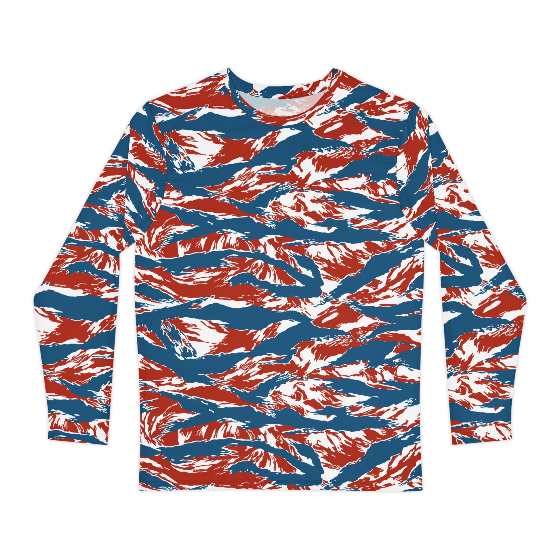 American Patriot Tiger Stripe CAMO Unisex Long-Sleeve Shirt - XS