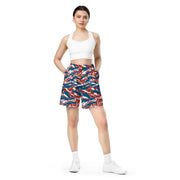 Tiger Stripe Patriot CAMO Unisex Mesh Shorts