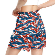 Tiger Stripe Patriot CAMO Unisex Mesh Shorts