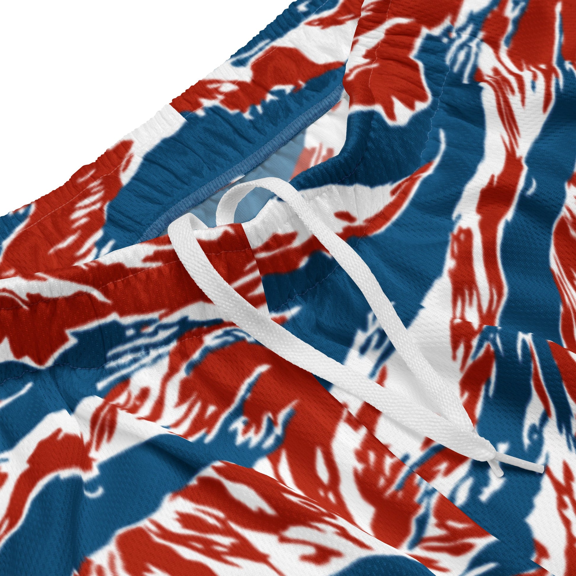 American Patriot Tiger Stripe CAMO Unisex Mesh Shorts