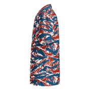 Tiger Stripe Patriot CAMO Unisex Short-Sleeve Button Shirt - Button-Up