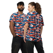 Tiger Stripe Patriot CAMO Unisex Sports Jersey - 2XS