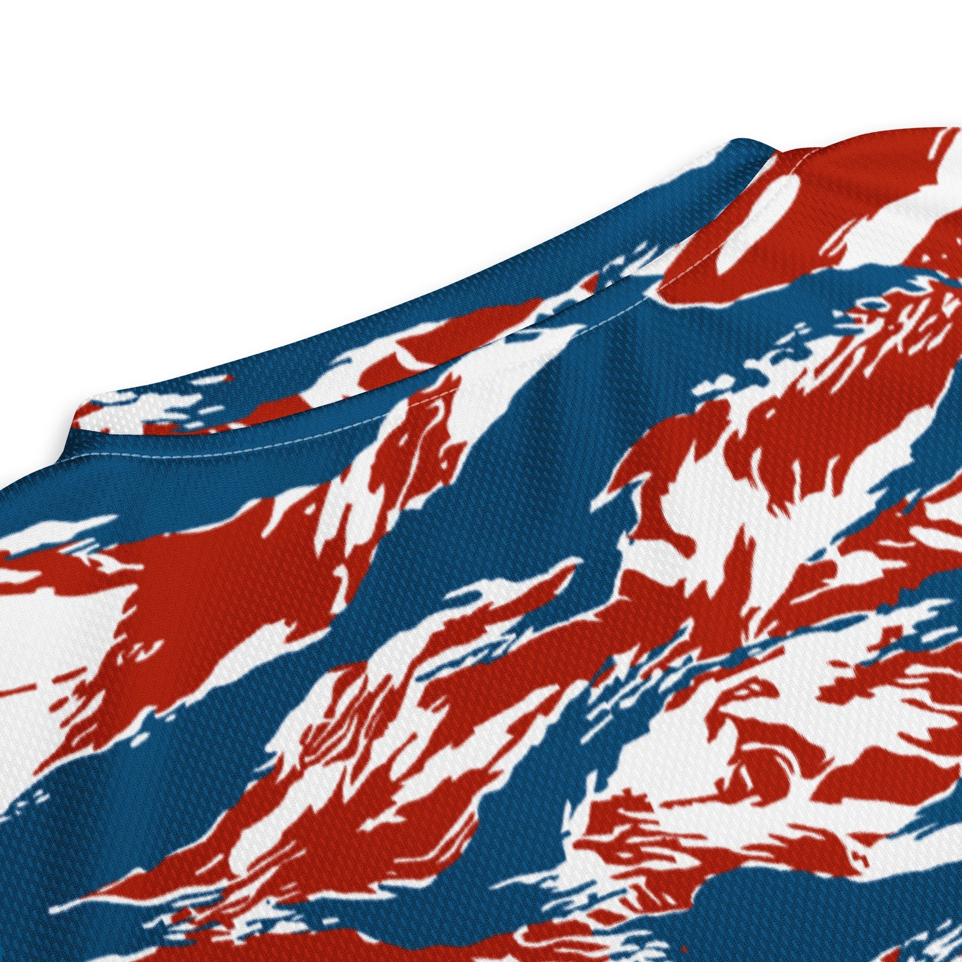 American Patriot Tiger Stripe CAMO Unisex Sports Jersey