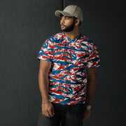 Tiger Stripe Patriot CAMO Unisex Sports Jersey