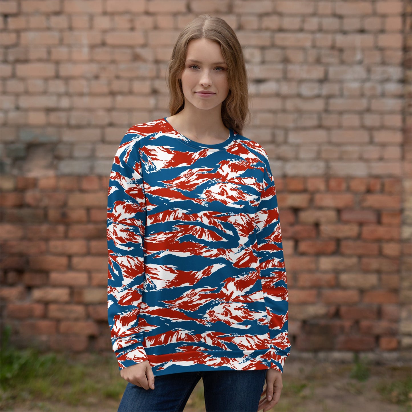 American Patriot Tiger Stripe CAMO Unisex Sweatshirt