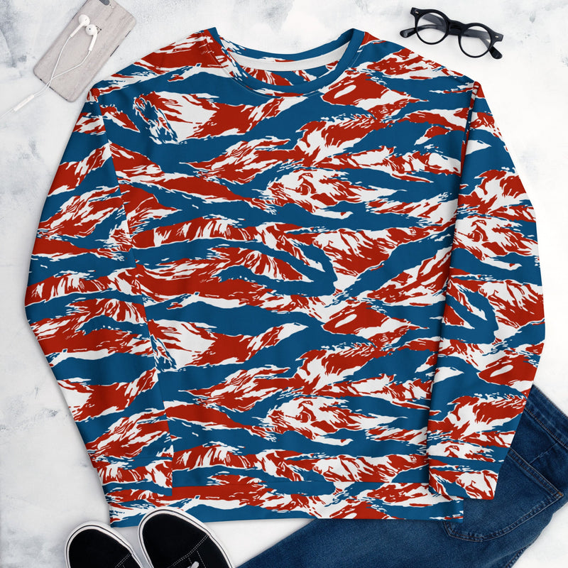 Tiger Stripe Patriot CAMO Unisex Sweatshirt