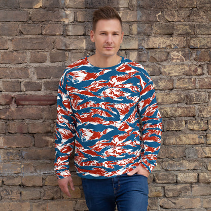 American Patriot Tiger Stripe CAMO Unisex Sweatshirt - 2XS