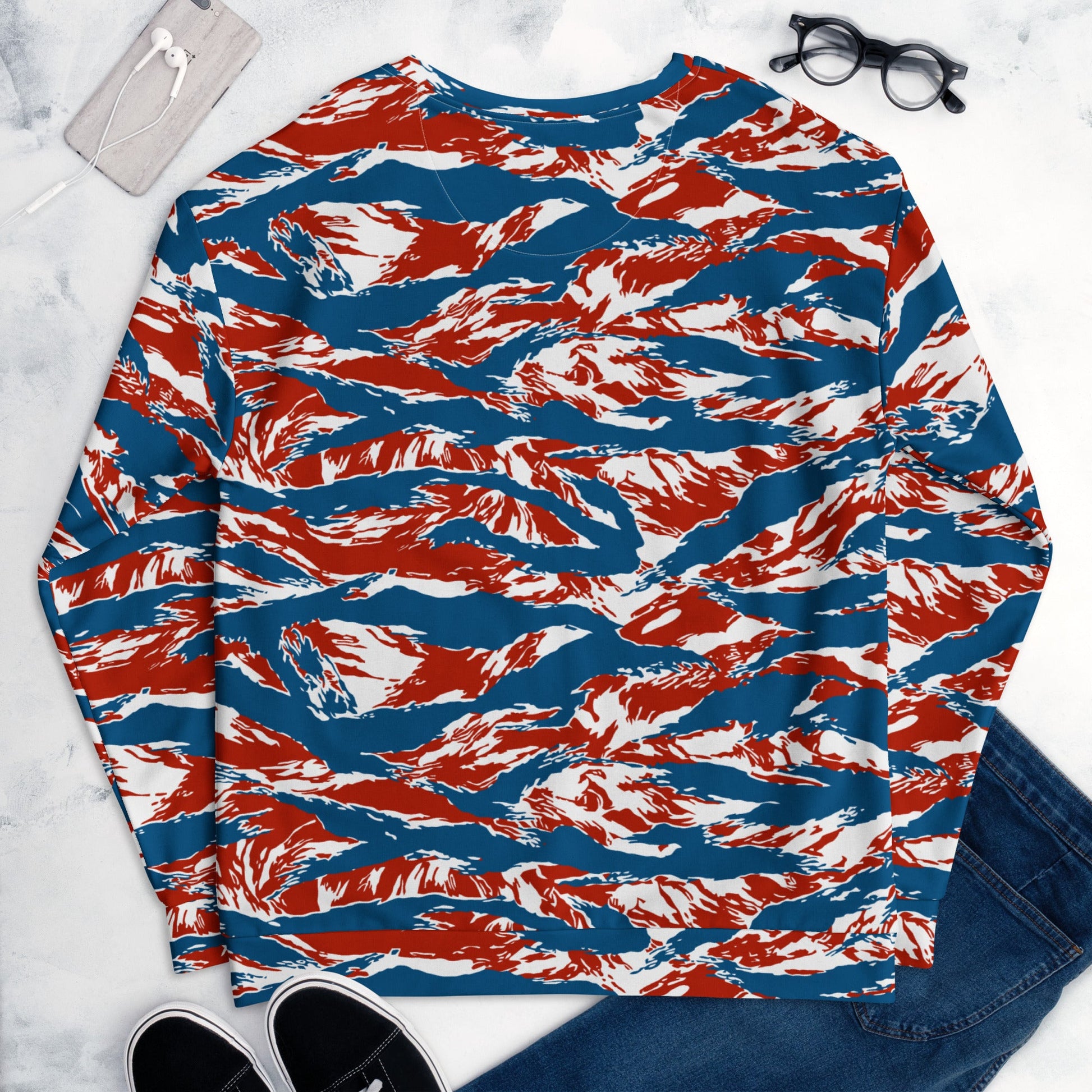 American Patriot Tiger Stripe CAMO Unisex Sweatshirt