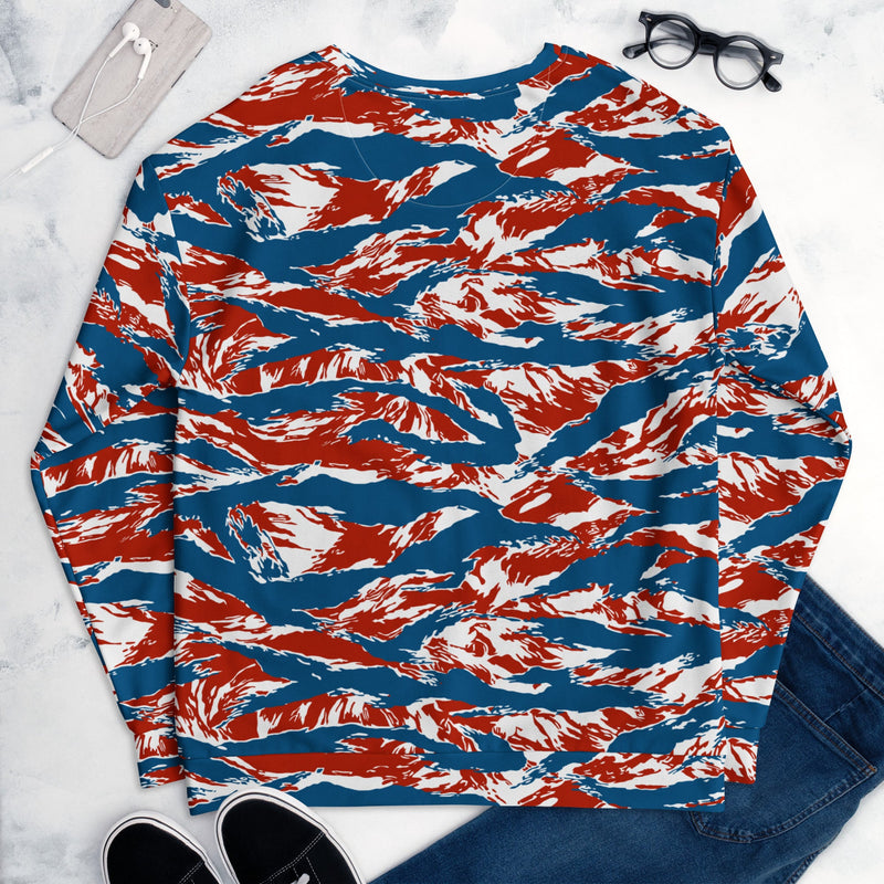 Tiger Stripe Patriot CAMO Unisex Sweatshirt