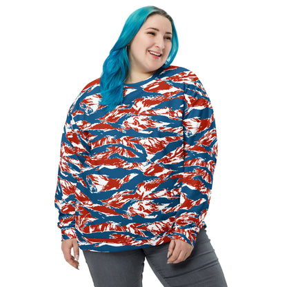 American Patriot Tiger Stripe CAMO Unisex Sweatshirt