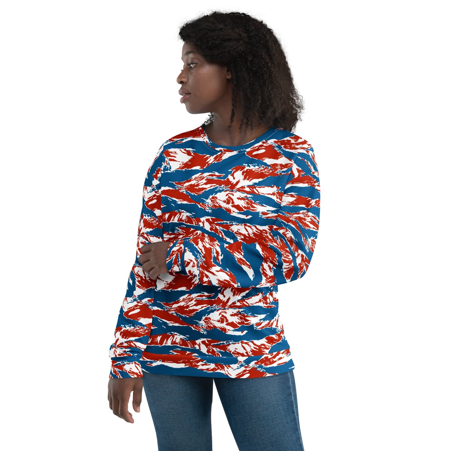 American Patriot Tiger Stripe CAMO Unisex Sweatshirt