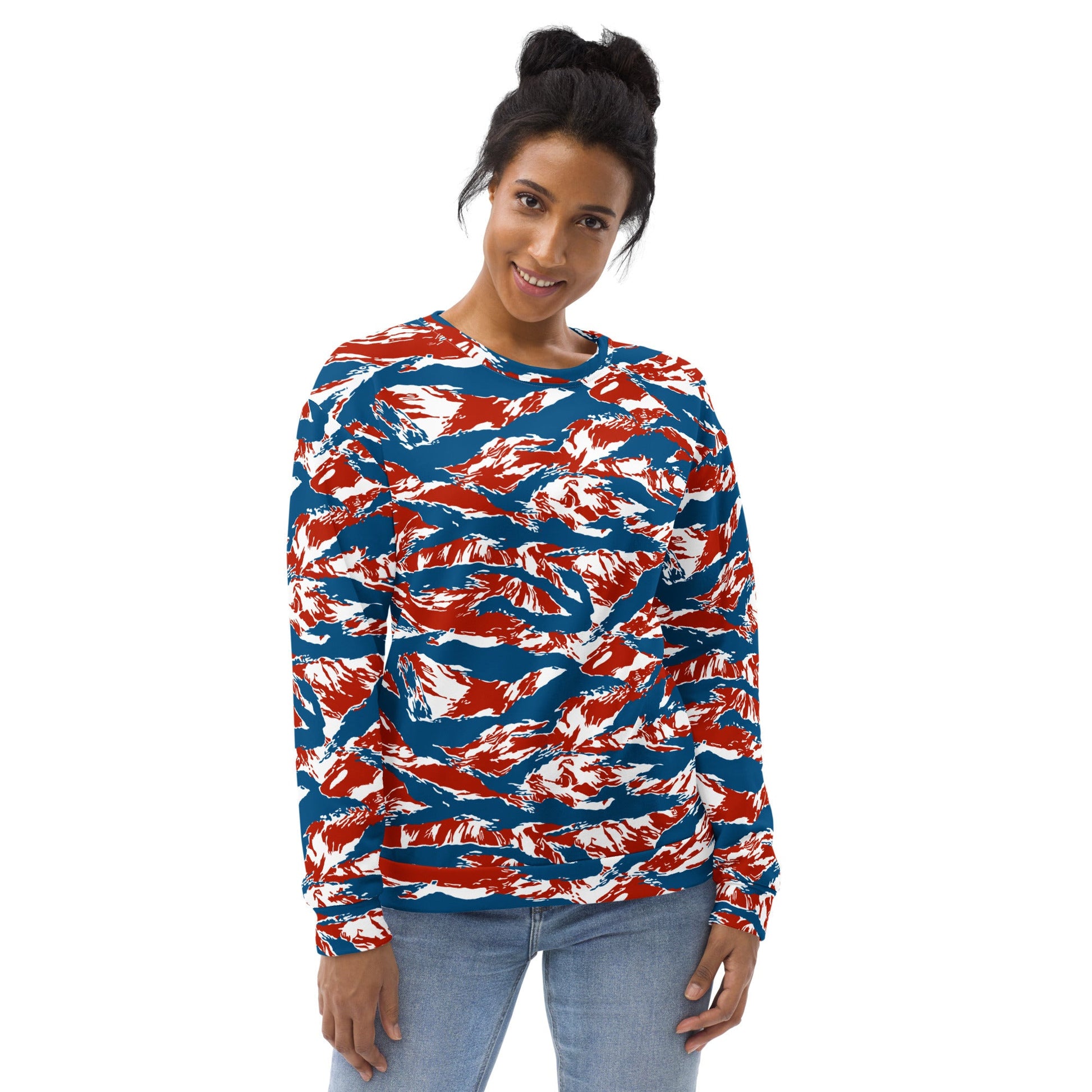 American Patriot Tiger Stripe CAMO Unisex Sweatshirt