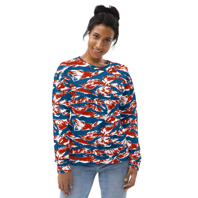 Tiger Stripe Patriot CAMO Unisex Sweatshirt