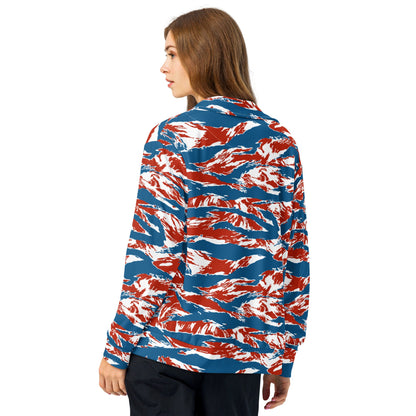 American Patriot Tiger Stripe CAMO Unisex Track Jacket