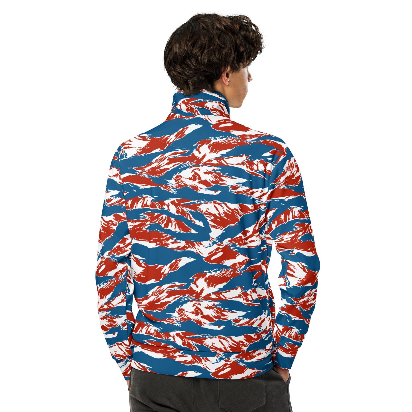 American Patriot Tiger Stripe CAMO Unisex Track Jacket