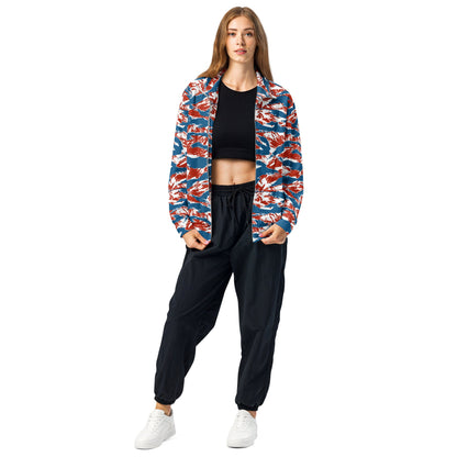 American Patriot Tiger Stripe CAMO Unisex Track Jacket