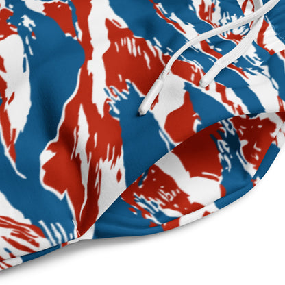 American Patriot Tiger Stripe CAMO Unisex Wide-Leg Joggers