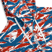 Tiger Stripe Patriot CAMO Unisex Zip Hoodie