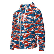 Tiger Stripe Patriot CAMO Unisex Zip Hoodie