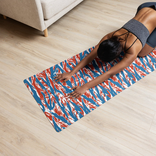 American Patriot Tiger Stripe CAMO Yoga Mat