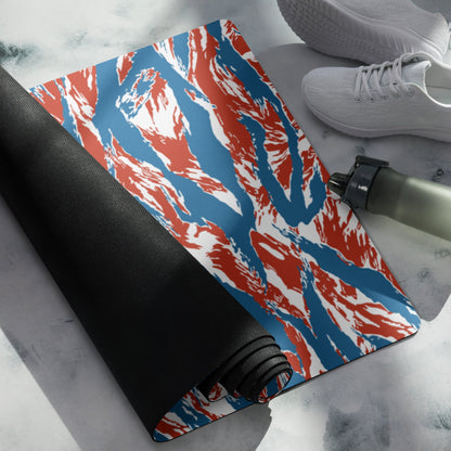 American Patriot Tiger Stripe CAMO Yoga Mat