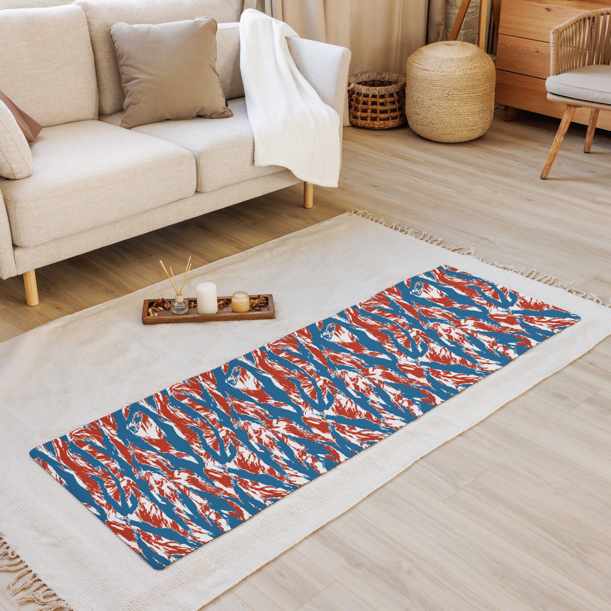 American Patriot Tiger Stripe CAMO Yoga Mat