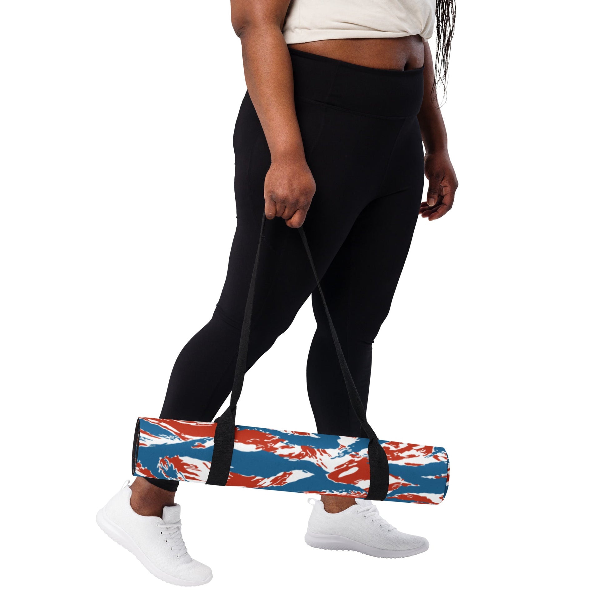 American Patriot Tiger Stripe CAMO Yoga Mat