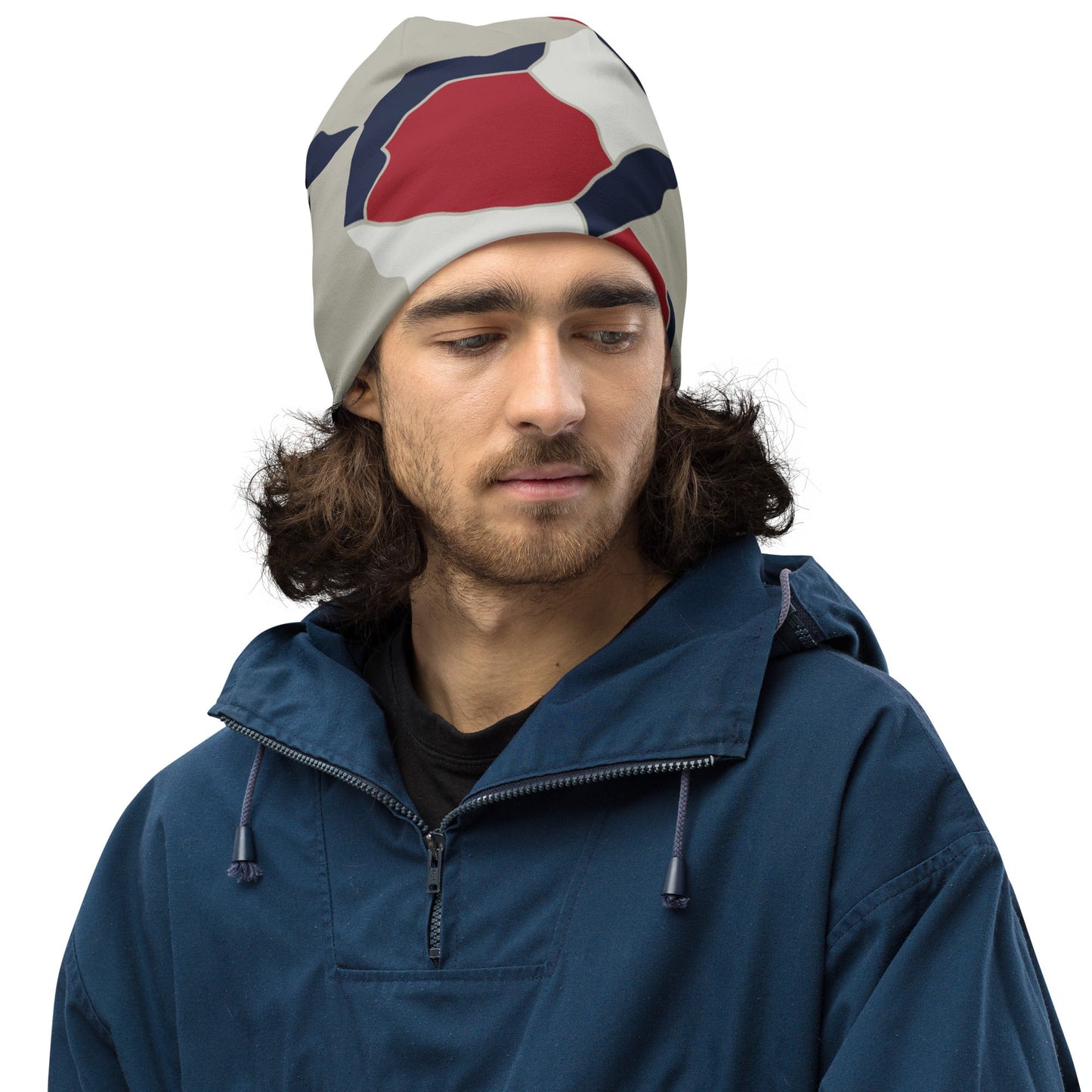 American Patriot Turtle Shell CAMO Beanie