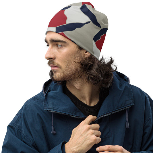 American Patriot Turtle Shell CAMO Beanie - S