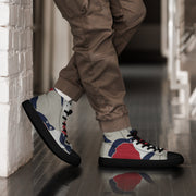 Turtle Shell Patriot CAMO Mens High-Top Canvas Shoes - 5