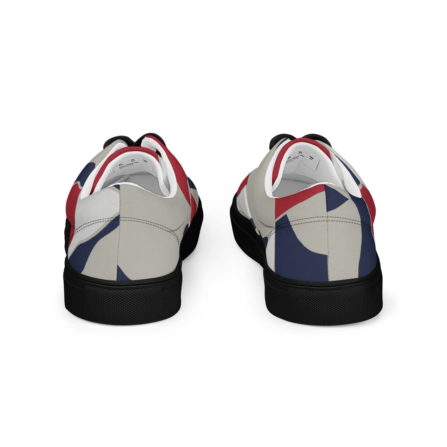 American Patriot Turtle Shell CAMO Mens Lace-Up Canvas Shoes - Lace-up