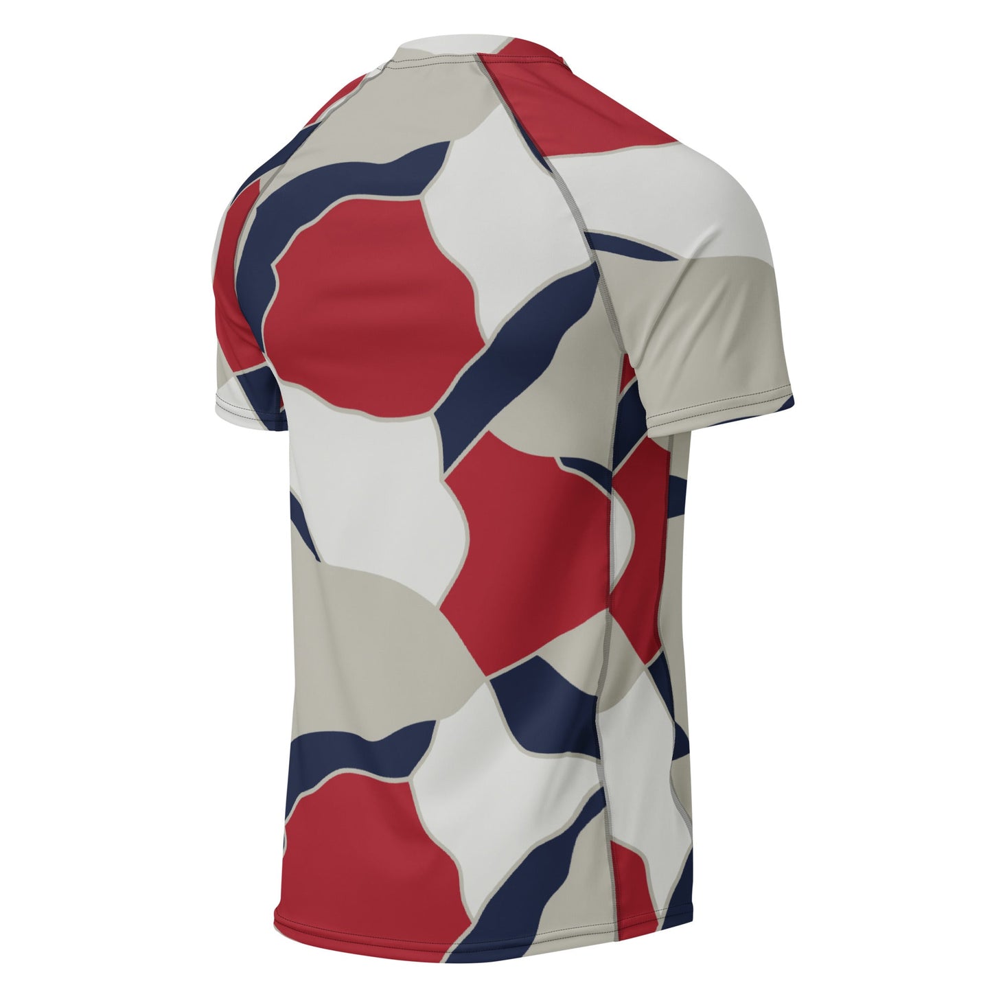 American Patriot Turtle Shell CAMO Mens Short-Sleeve Rash Guard