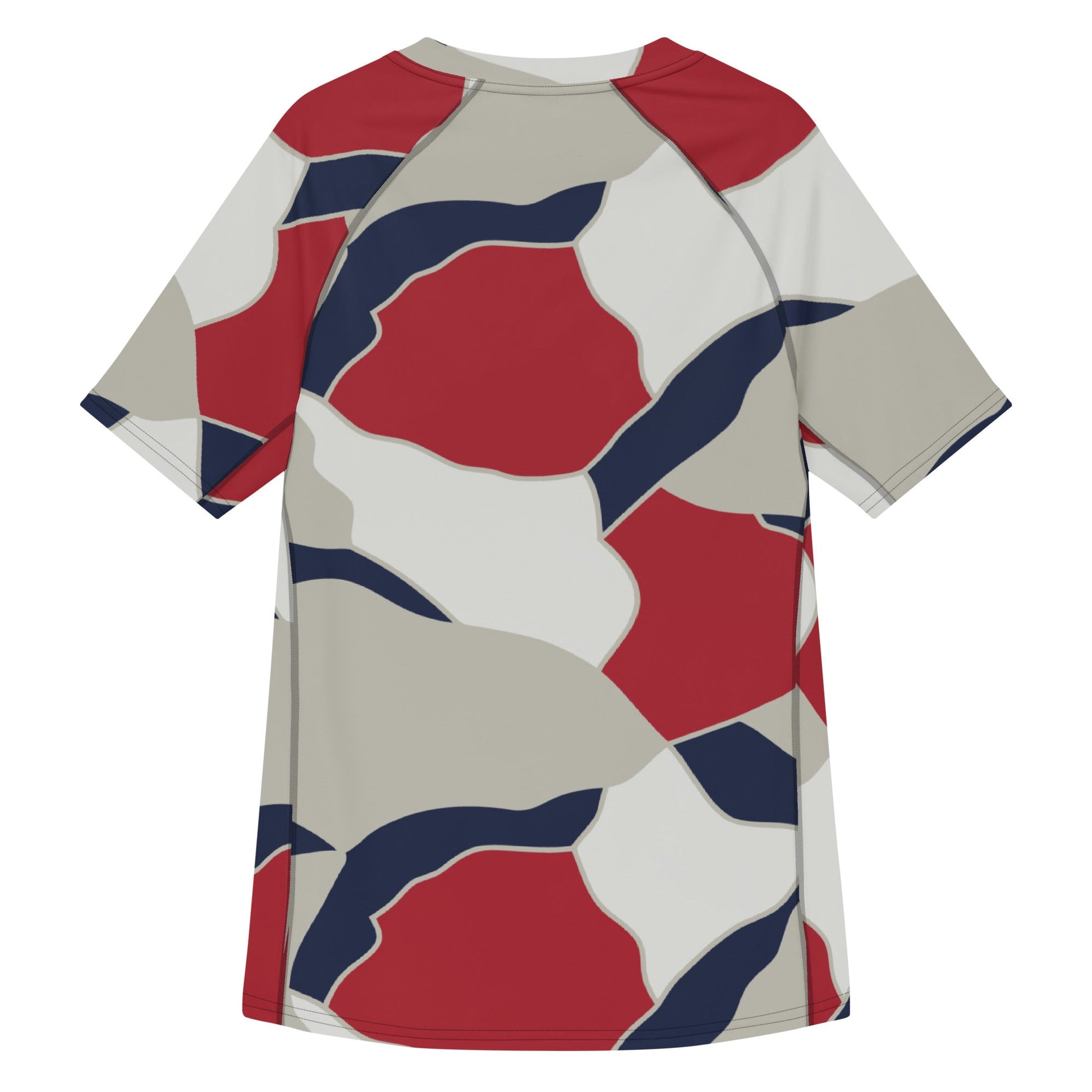 American Patriot Turtle Shell CAMO Mens Short-Sleeve Rash Guard