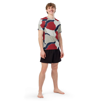 American Patriot Turtle Shell CAMO Mens Short-Sleeve Rash Guard