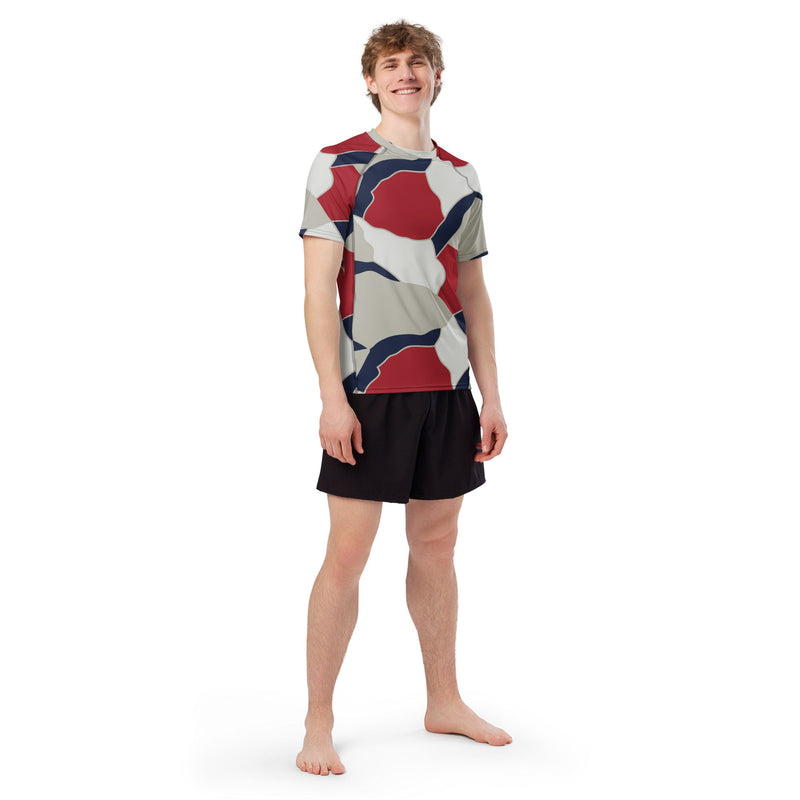 Turtle Shell Patriot CAMO Mens Short-Sleeve Rash Guard