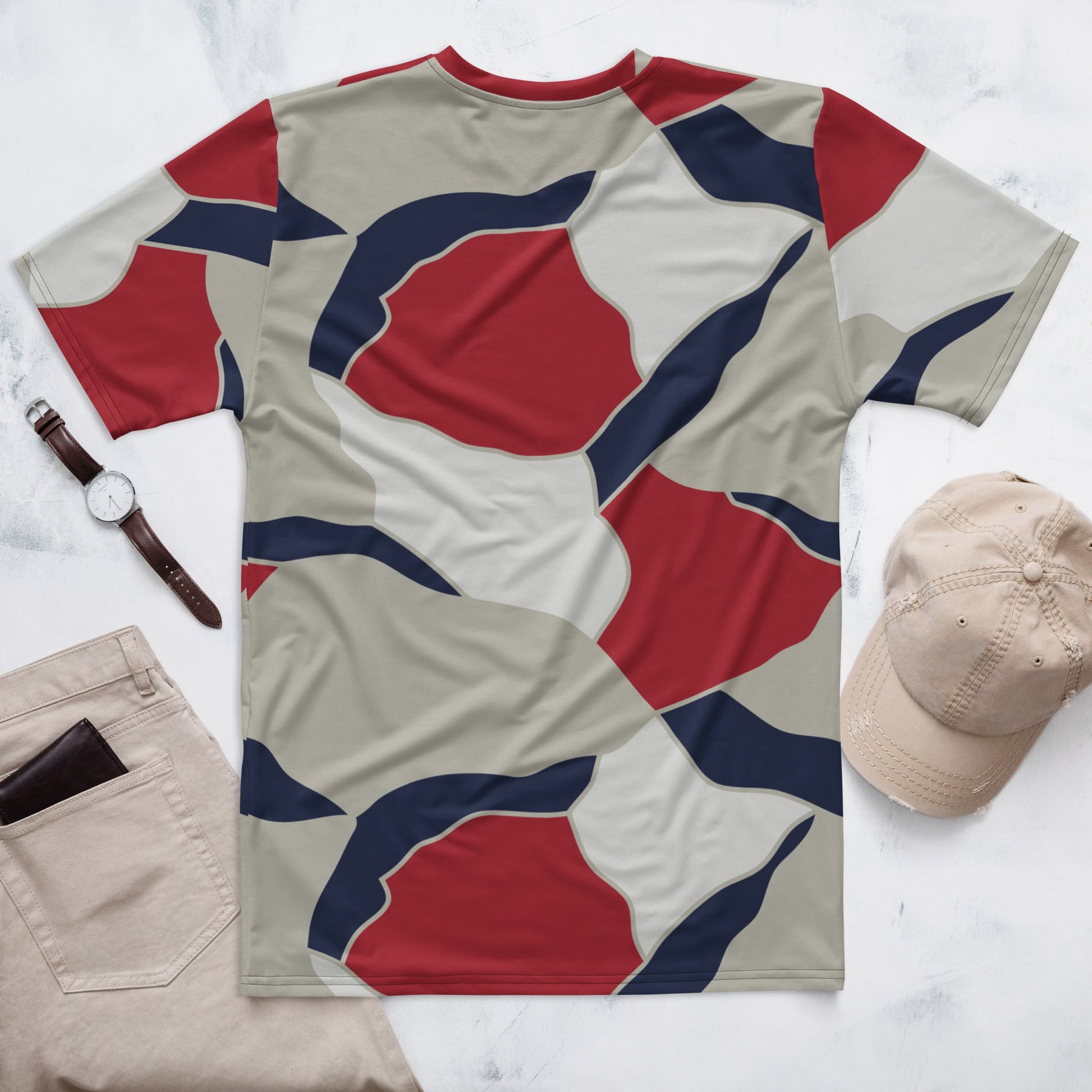American Patriot Turtle Shell CAMO Mens T-Shirt