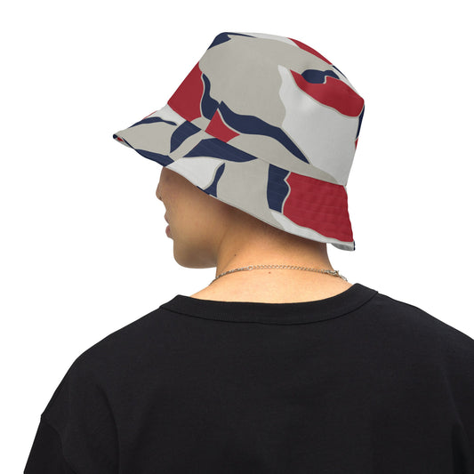 American Patriot Turtle Shell CAMO Reversible Bucket Hat - XS