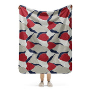 Turtle Shell Patriot CAMO Sherpa Blanket - 50″×60″