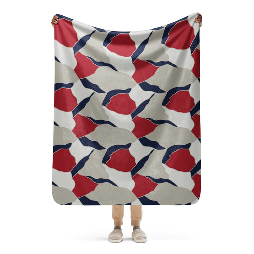 Turtle Shell Patriot CAMO Sherpa Blanket - 50″×60″