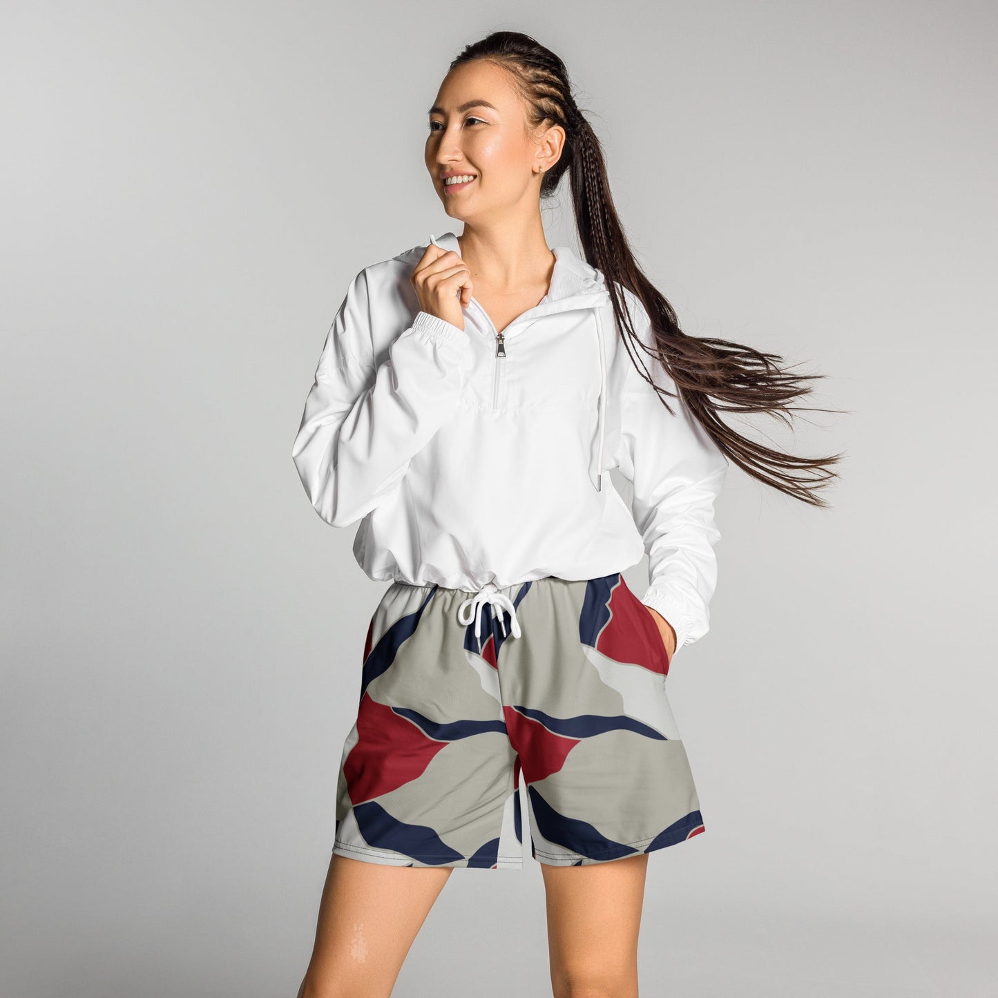 American Patriot Turtle Shell CAMO Unisex Athletic Long Shorts