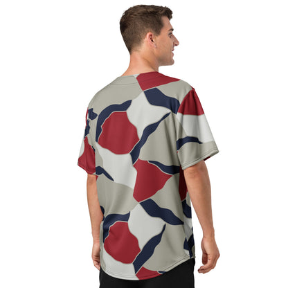 American Patriot Turtle Shell CAMO Unisex Baseball Jersey