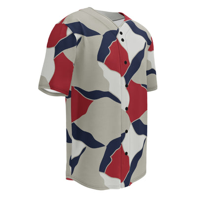 American Patriot Turtle Shell CAMO Unisex Baseball Jersey