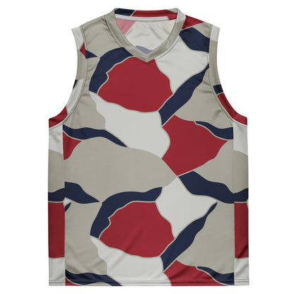American Patriot Turtle Shell CAMO Unisex Basketball Jersey